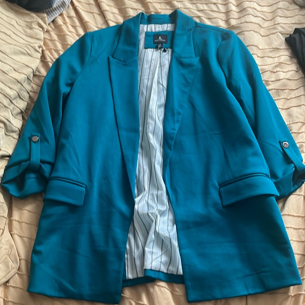 Teal blazer